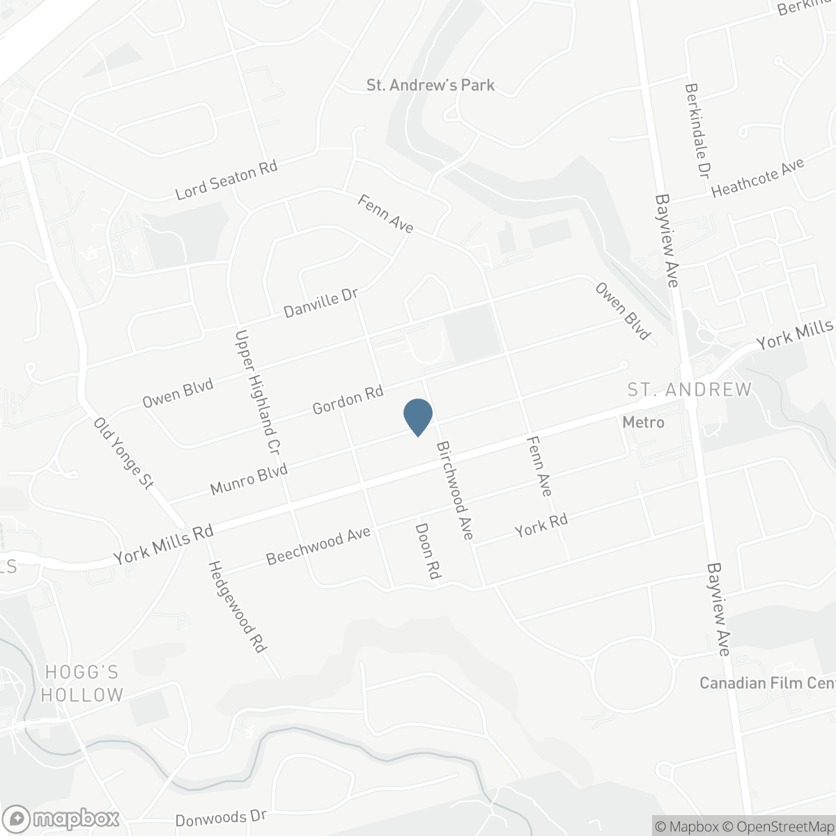 100 MUNRO BOULEVARD, Toronto, Ontario M2P 1C4